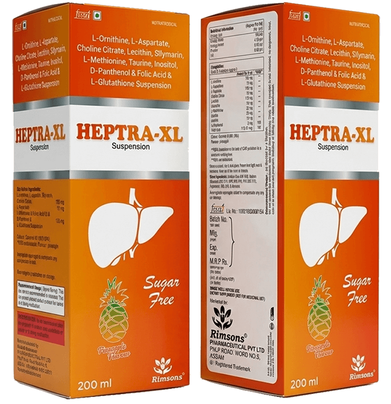 Heptra-XL Suspension (For fatty liver & general liver health)