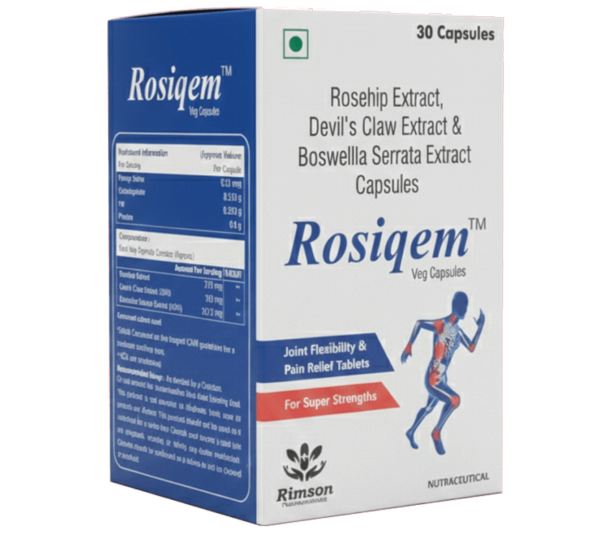 Rosiqem capsules (anti-inflammatory and joint-support)
